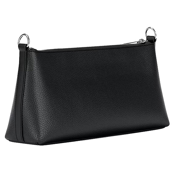 Michael Kors Carson Small Pebbled Leather Convertible Crossbody Bag Black # 35S6S2ZC2L