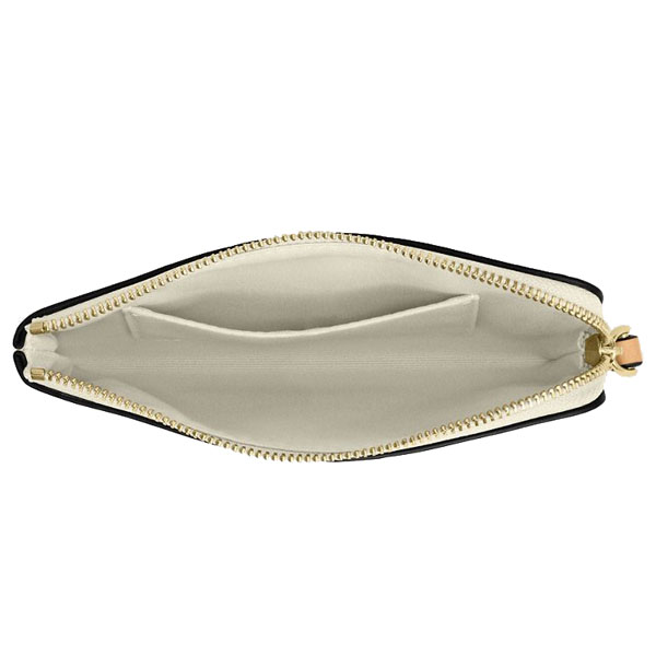 Coach Corner Zip Wristlet In Signature Leather With Charm Light Lemon Light yellow # CEX36