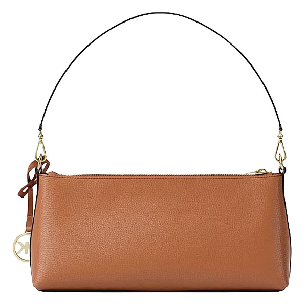 Michael Kors Carson Small Leather Convertible Crossbody Bag Luggage Brown # 35S6G2ZC2L