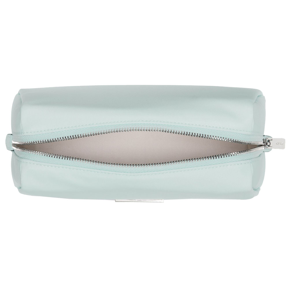 Kate Spade Carter Nylon Cosmetic Pouch Makeup Bag Crisp Sky Sky Blue # KL875