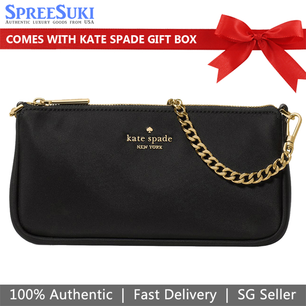 Kate Spade Gemini Nylon Mini Bag Black # KN720