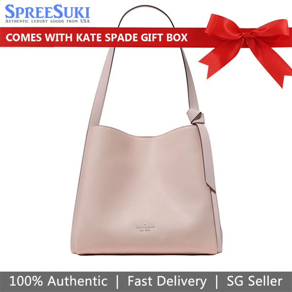 Kate Spade Knott Large Carryall Powdered Sugar Pink # KM663
