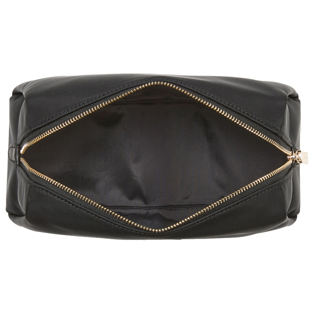 Kate Spade Carter Nylon Cosmetic Pouch Makeup Bag Black # KL875
