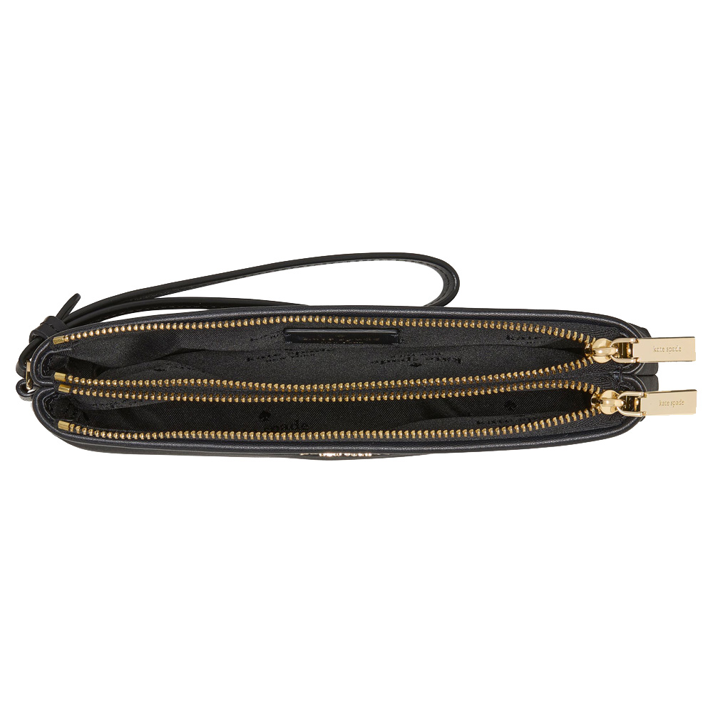 Kate Spade Wren Nylon Wristlet Black # KO546