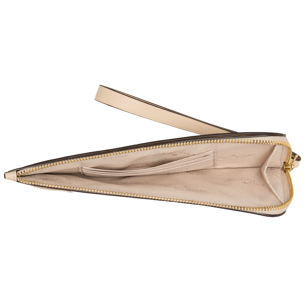 Kate Spade Lucy Floral Wristlet Milk Glass Multi Beige # KP010