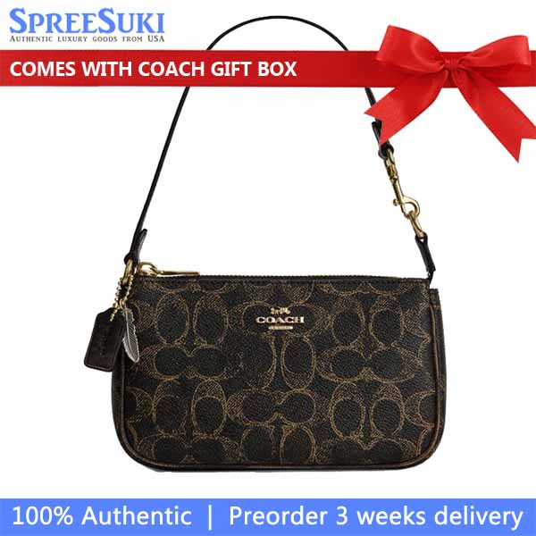 Coach Nolita 19 In Loved Signature Canvas With Charms Brown # CDW32
