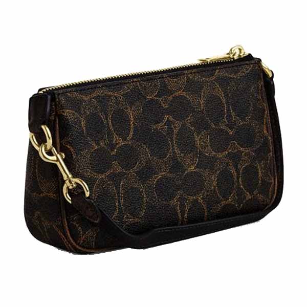 Coach Nolita 19 In Loved Signature Canvas With Charms Brown # CDW32