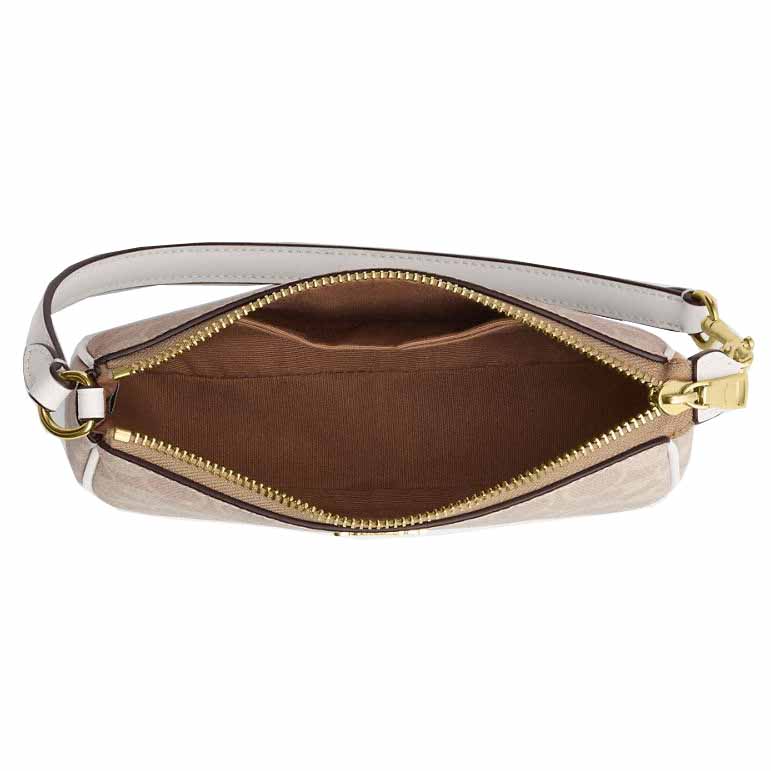 Coach Nolita 19 In Signature Canvas Sand Chalk # CW426