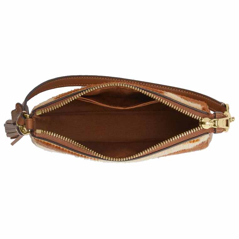 Coach Nolita 19 In Haircalf With Cow Print Cow Multi Brown # CDW34