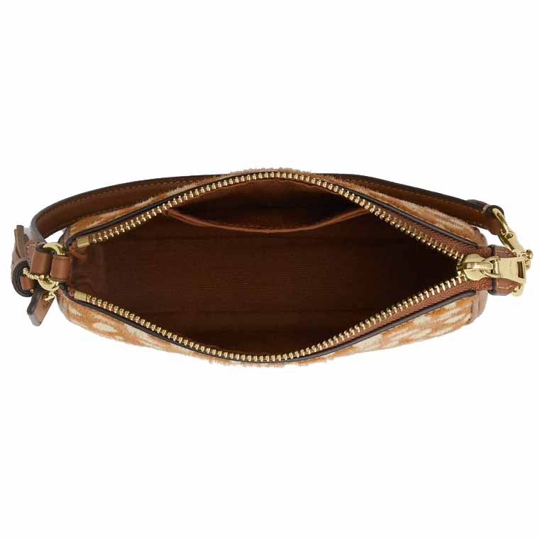 Coach Nolita 19 With Deer Print Brown Multi # CDW35