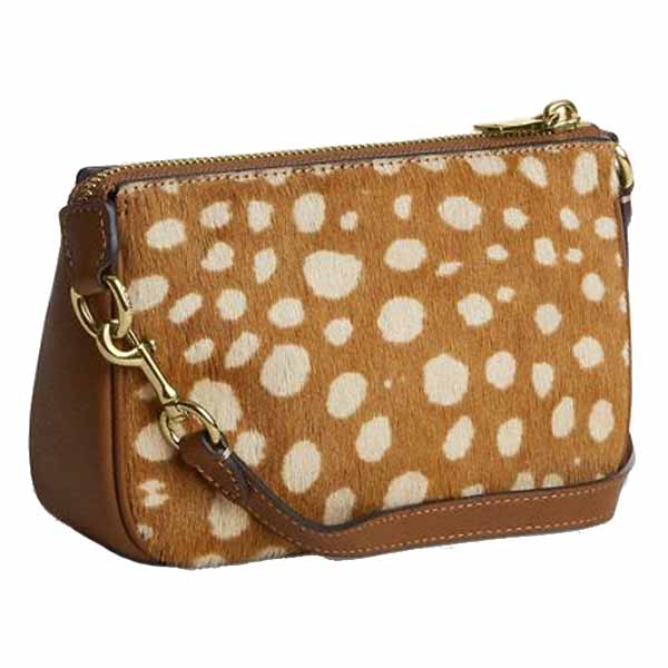 Coach Nolita 19 With Deer Print Brown Multi # CDW35