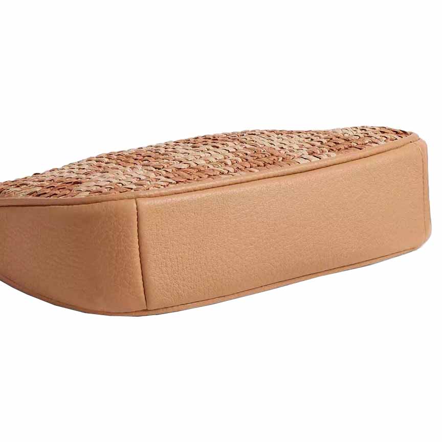 Coach Nolita 19 With Gingham Print Tan Light Brown # CEN00