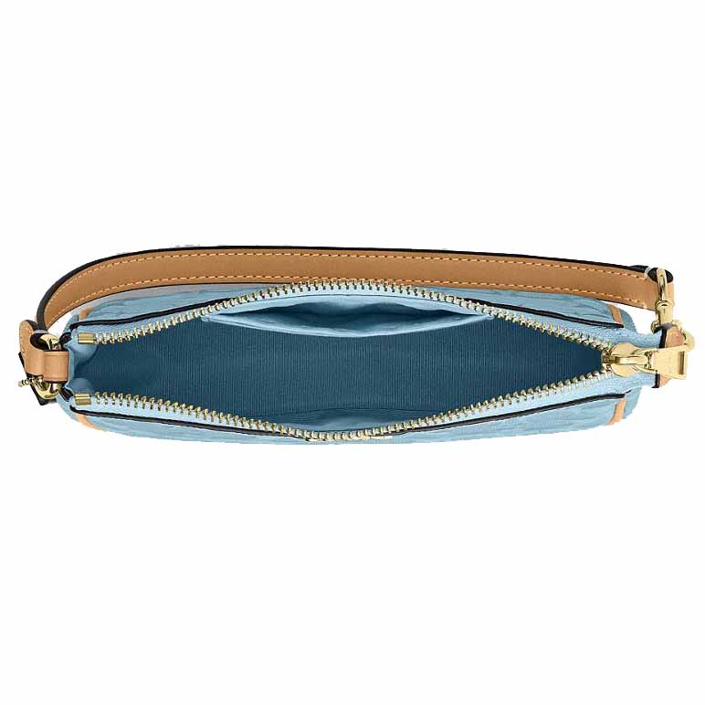 Coach Nolita 19 In Signature Leather With Charms Light Blue Light blue # CEM98