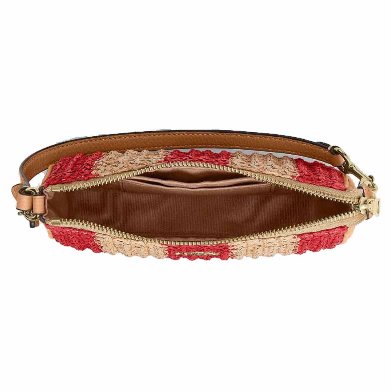 Coach Nolita 19 Red Tan Light Brown # CEM99
