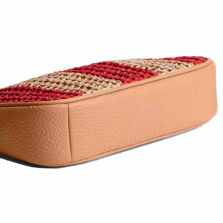 Coach Nolita 19 Red Tan Light Brown # CEM99