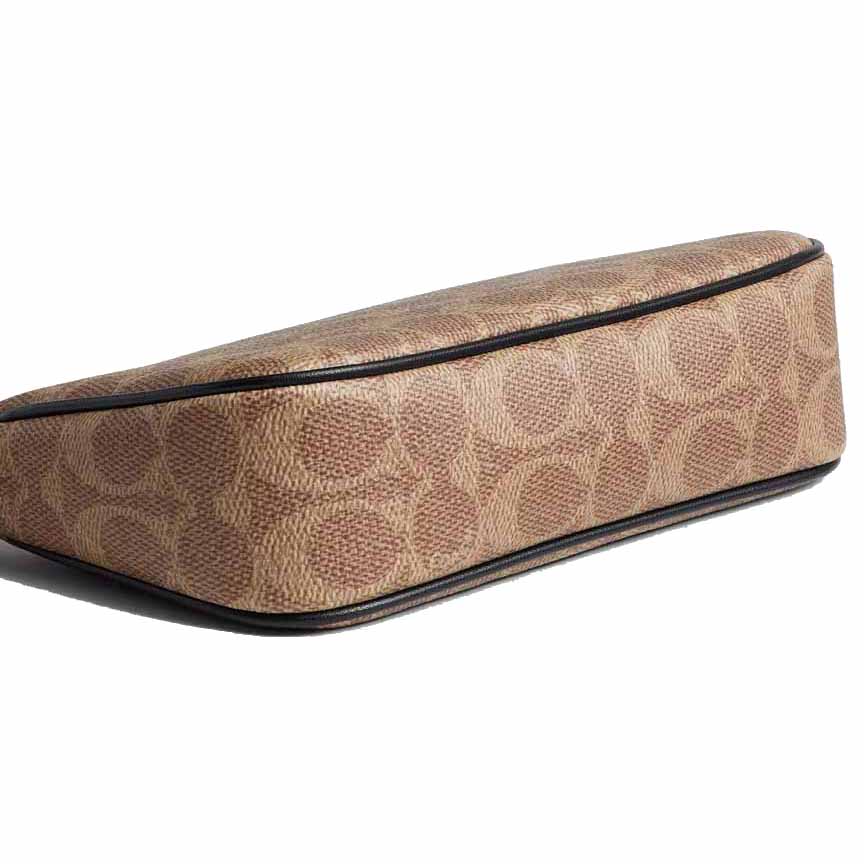 Coach Nolita 19 In Signature Canvas Tan Black Brown # CW426