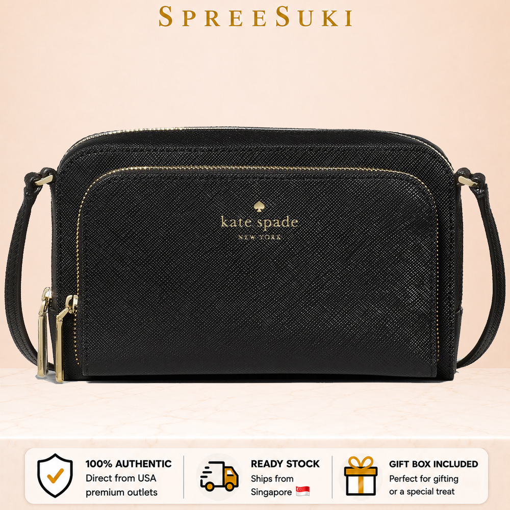 Kate Spade Staci Mini Crossbody Bag Black # KP079