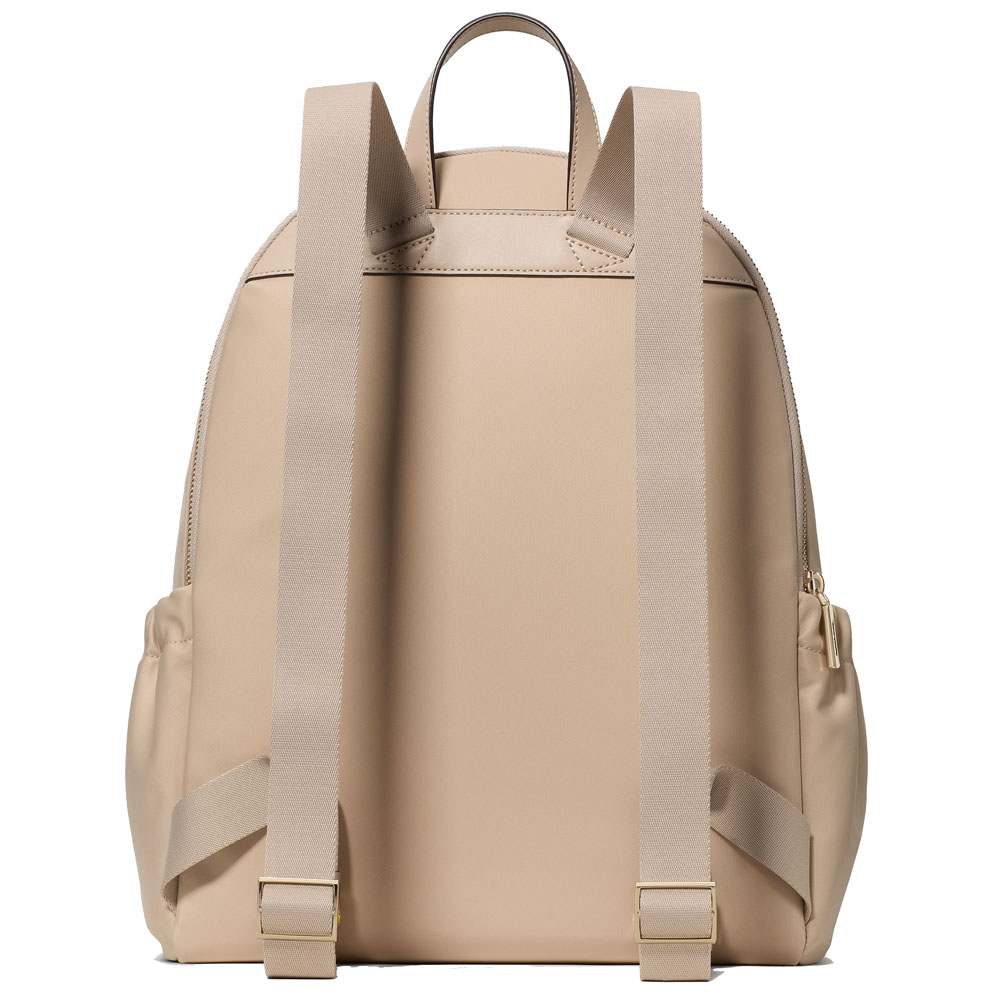 Kate Spade Carter Nylon Large Backpack Warm Beige # KL962