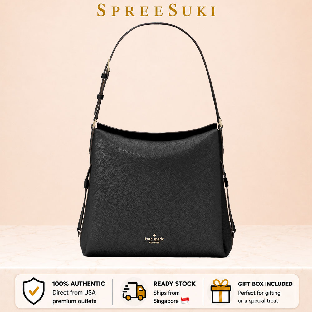 Kate Spade Dumpling Large Shoulder Bag Black # KL013