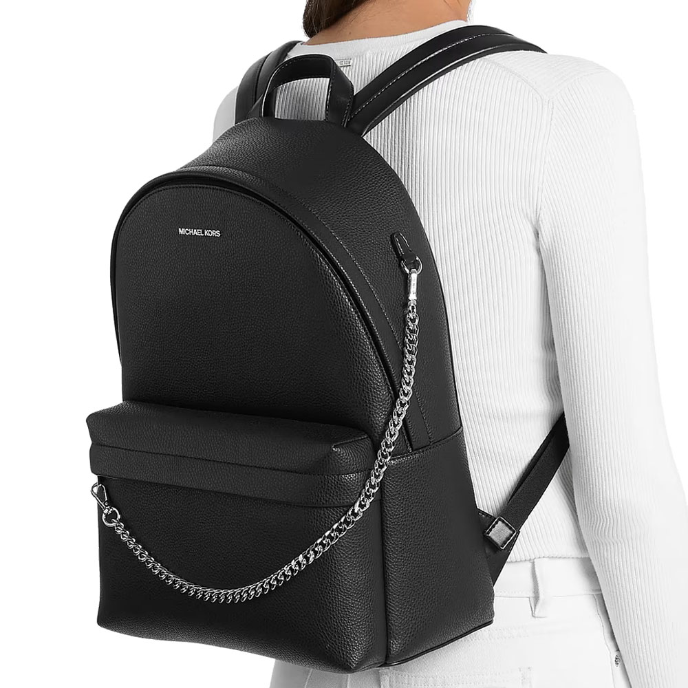 Michael Kors Slater Large Backpack Black # 35F5S04B3V