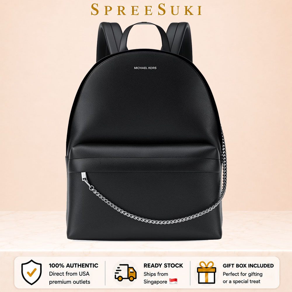 Michael Kors Slater Large Backpack Black # 35F5S04B3V