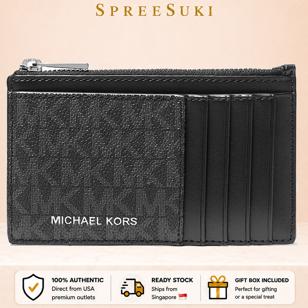 Michael Kors Cooper Slim Signature Black # 36T4LCOZ7B