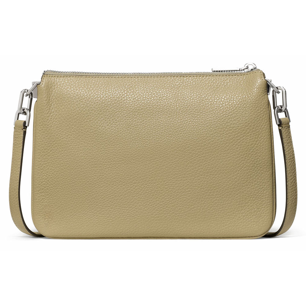 Kate Spade Kayla Small Triple Compartment Crossbody Elm Khaki # KL806