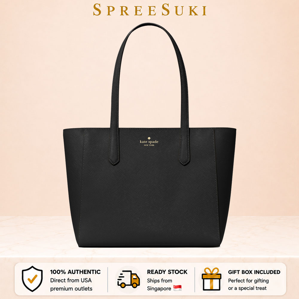 Kate Spade Shoulder Bag Gwen Tote Black # KP070