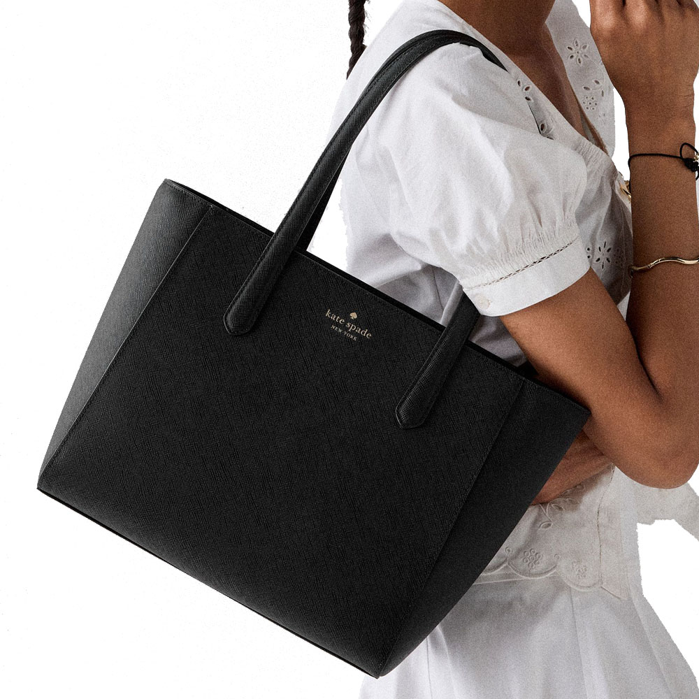 Kate Spade Shoulder Bag Gwen Tote Black # KP070