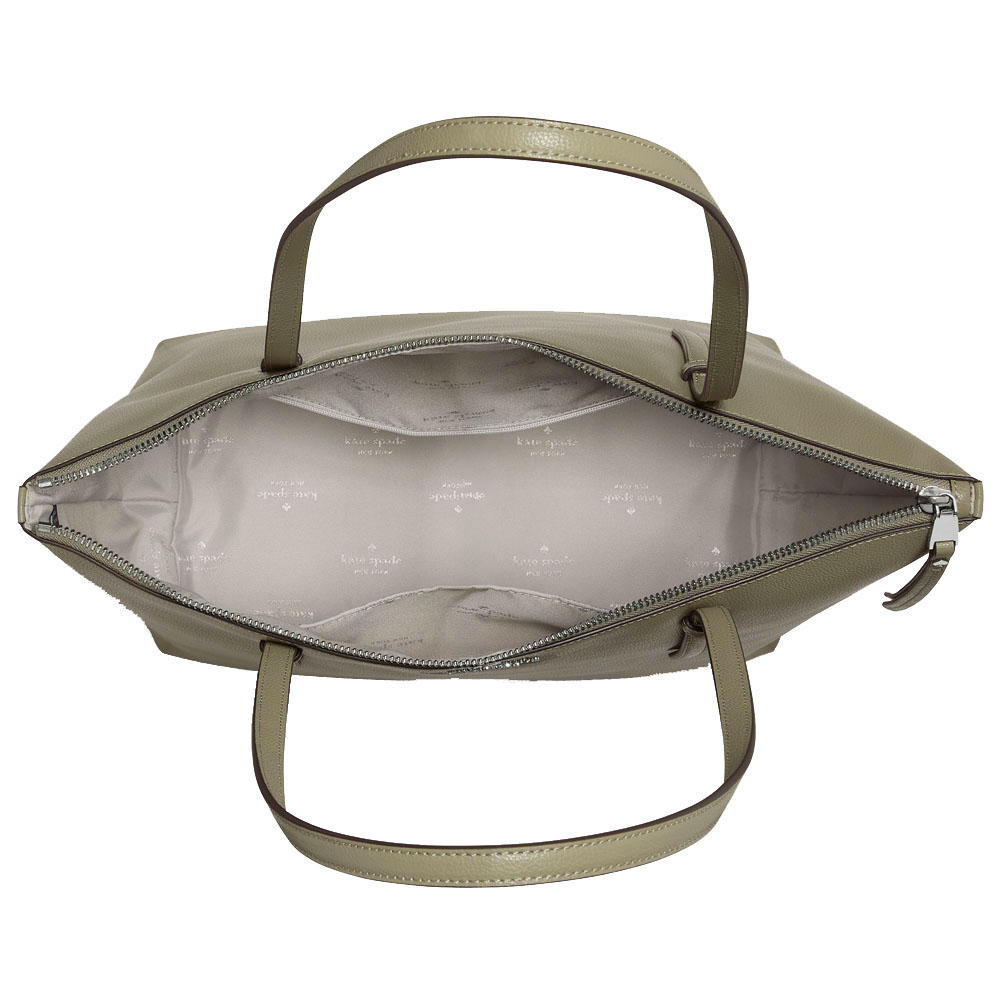 Kate Spade All Day Tote Oyster Shell Grey # KO140