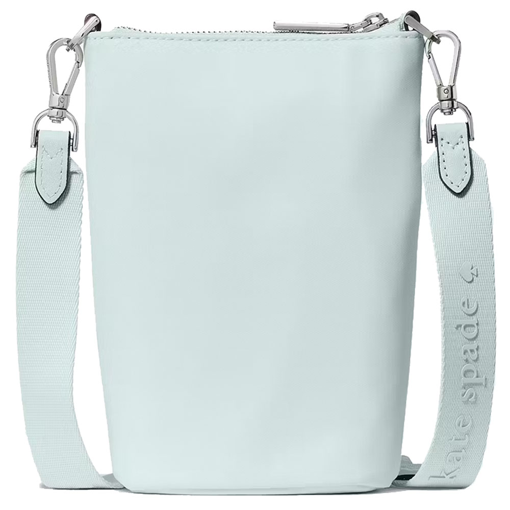 Kate Spade Carter Nylon Phone Crossbody Crisp Sky Light blue # KL876