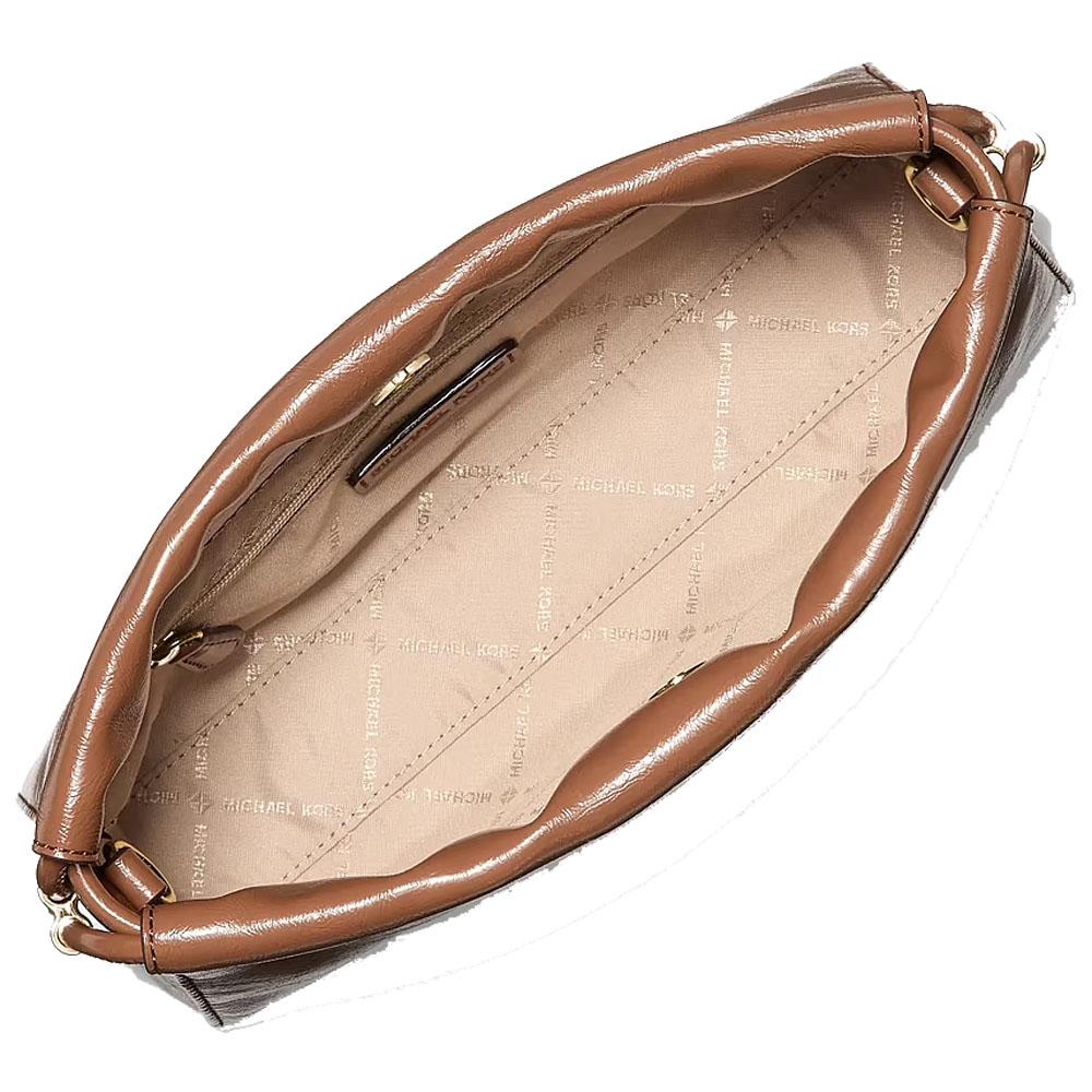 Michael Kors Matilda Small Cinched Crossbody Bag Luggage Brown # 35T6GMTC5U