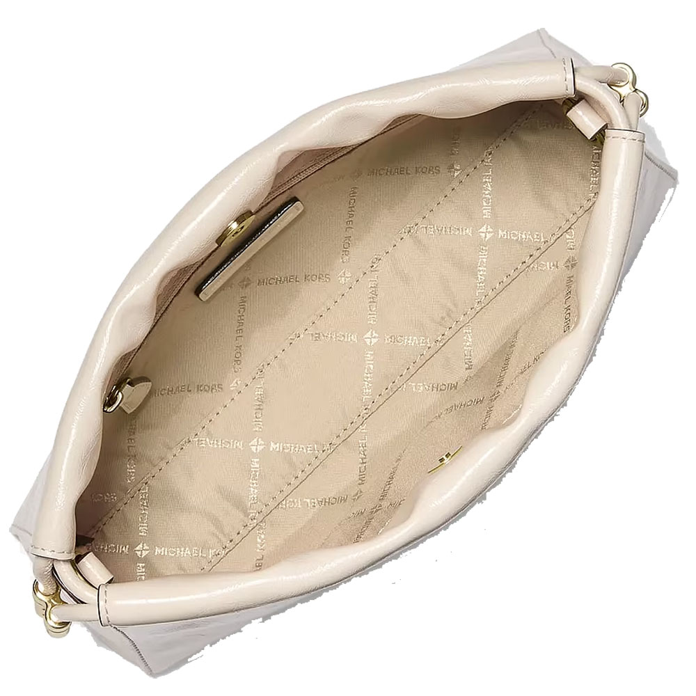Michael Kors Matilda Small Cinched Crossbody Bag Light Cream # 35T6GMTC5U
