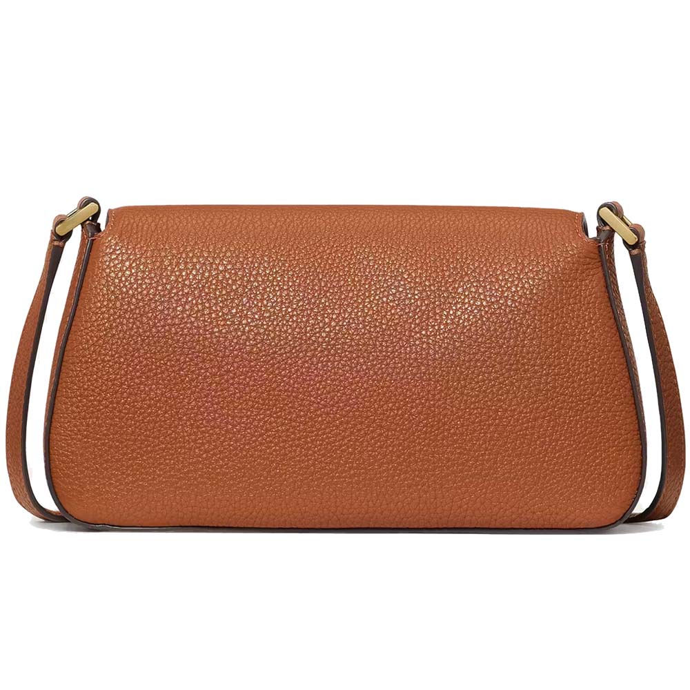 Kate Spade Sutton Mini Flap Crossbody Warm Gingerbread Brown # KO122