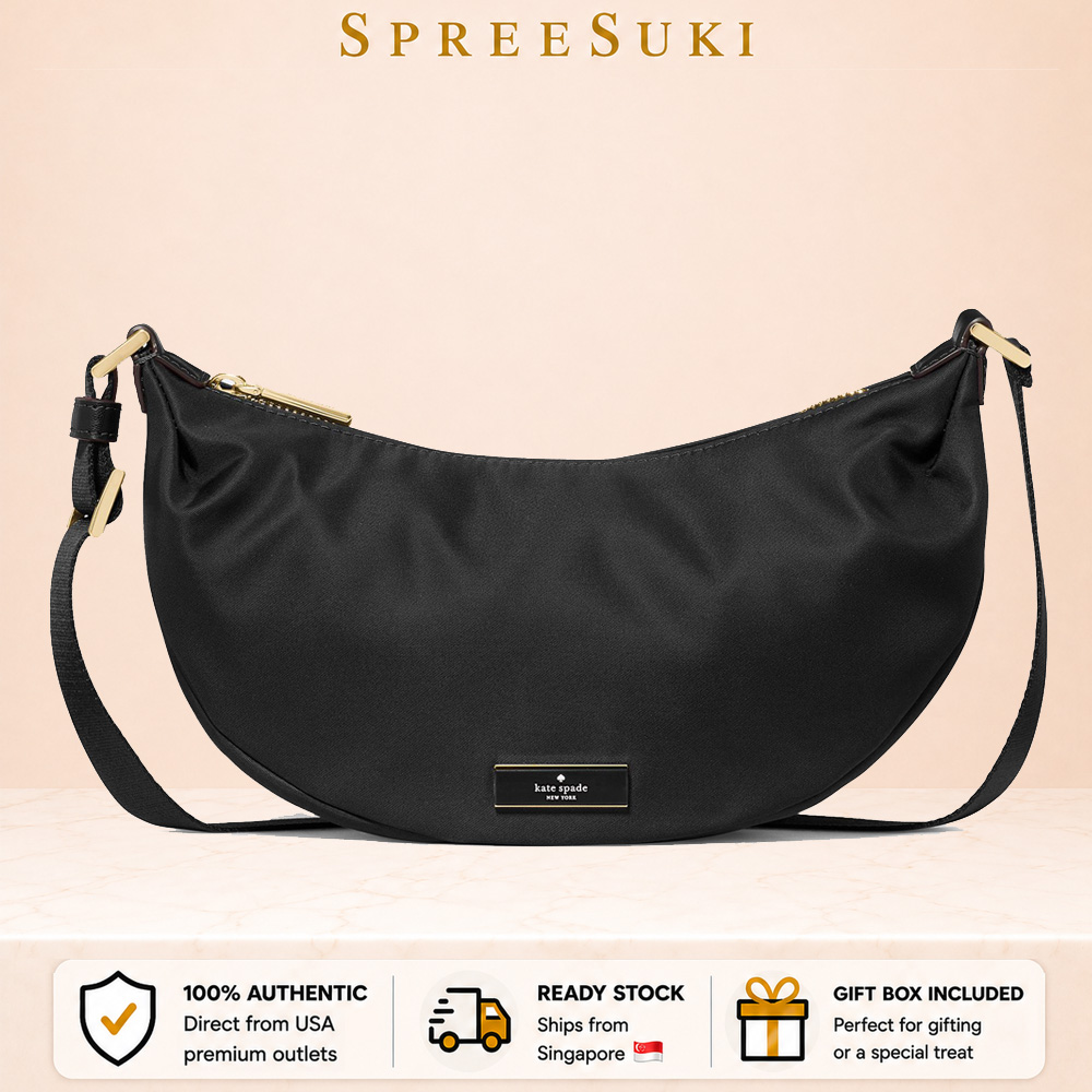 Kate Spade Carter Mini Sling Crossbody Bag Black # KP130