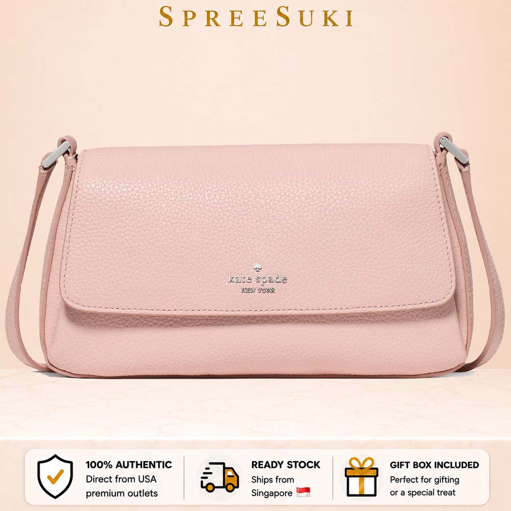 Kate Spade Sutton Mini Crossbody Rose Smoke Pink # KO122