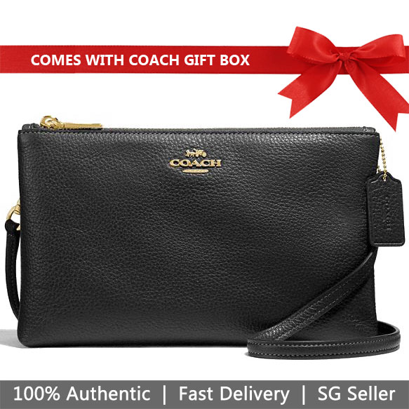 Coach Crossbody Bag In Gift Box Lyla Crossbody Black # F34265