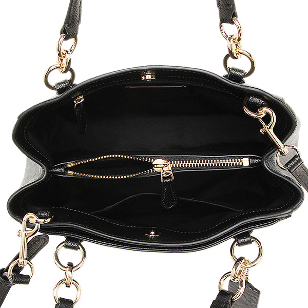 Coach Crossbody Bag Minetta Crossbody In Crossgrain Leather Black # F67091