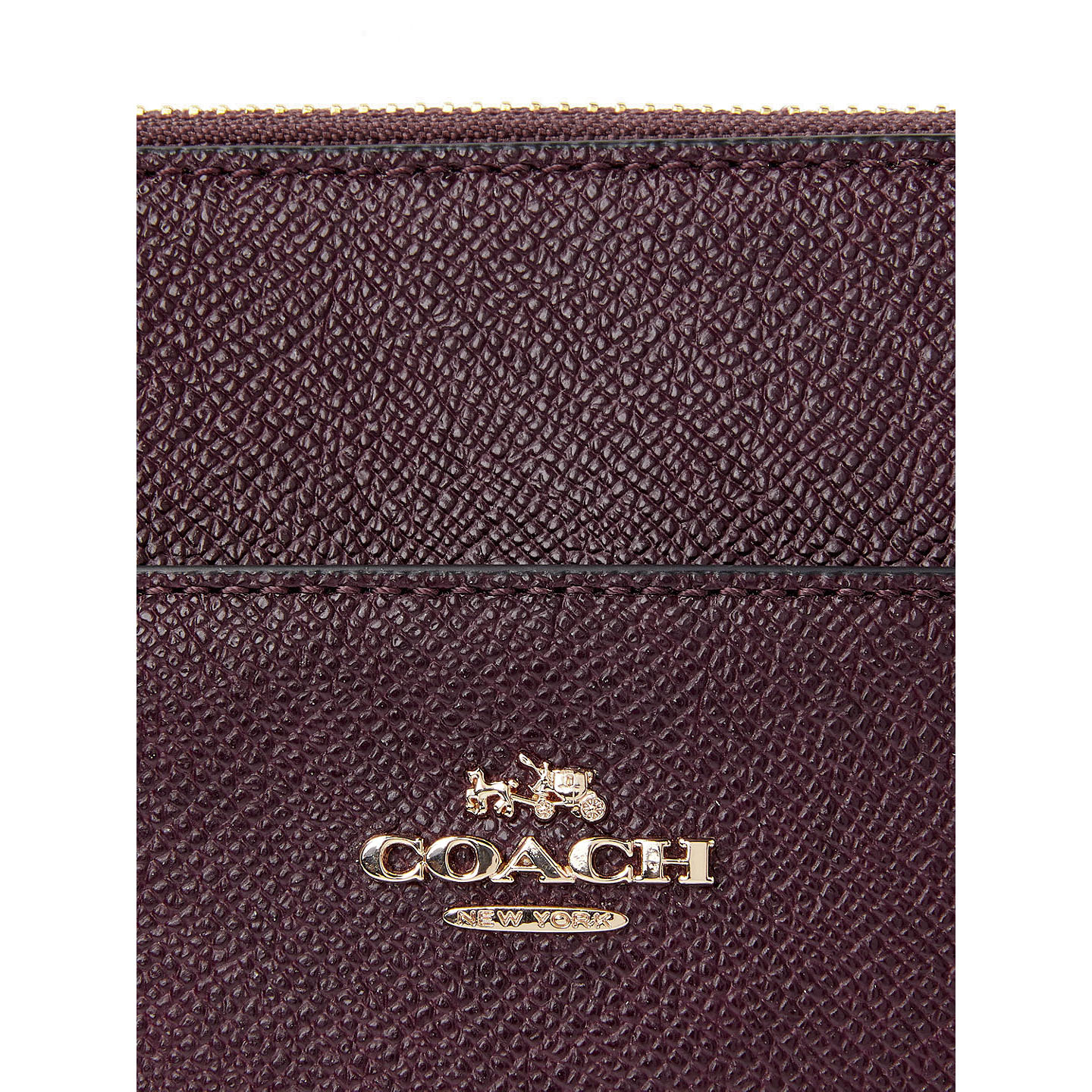 Coach Crossbody Bag Messenger Crossbody Oxblood Purple # 59975