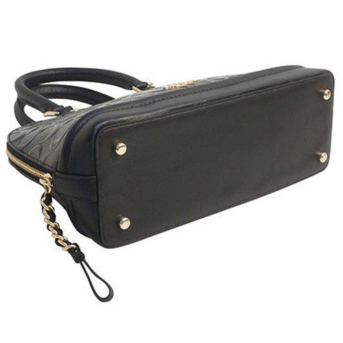 Coach Crossbody Bag Mini Sierra Satchel In Debossed Patent Leather Black # F27597