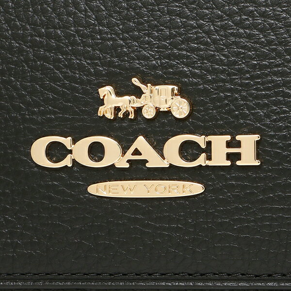 Coach Crossbody Bag With Gift Bag Mini Emma Satchel Black # F31466