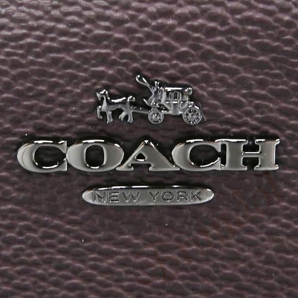 Coach Crossbody Clutch With Cross Stitch Floral Print Oxblood Cross Stitch Floral / Dark Gunmetal # 22836