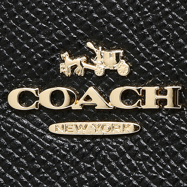 Coach Crossgrain Leather Mini Crosby Carryall Crossbody Bag Black # 33996