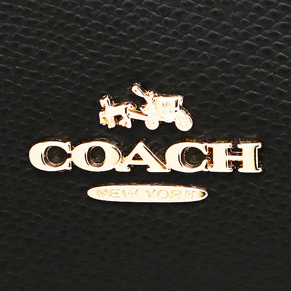 Coach Crossgrain Leather Sierra Satchel Black # F37218