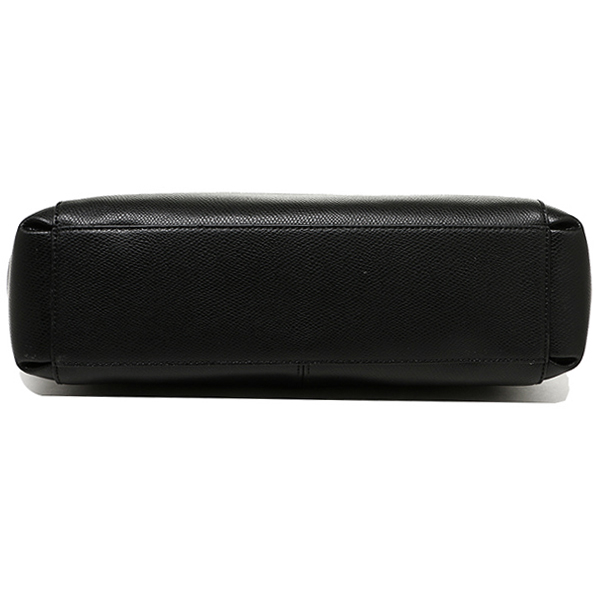 Coach Crossgrain Leather Small Christie Carryall Crossbody Shoulder Bag Black # F36637