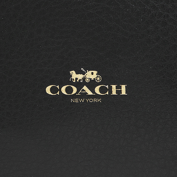 Coach Derby Crossbody In Pebble Leather Gold / Black Oxblood 1 # F58661