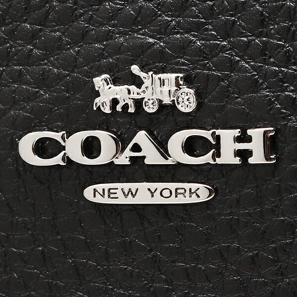 Coach Crossbody Prairie Satchel Black / Silver # 79997