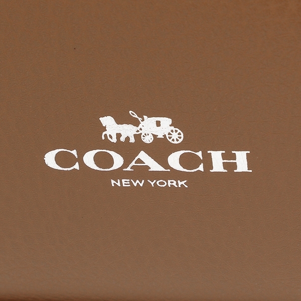 Coach Large Derby Tote In Pebble Leather Silver / Saddle Brown 2 # F59818