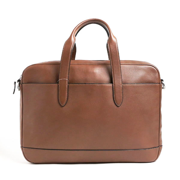 Coach Men Briefcase Hamilton Bag Saddle Brown # F22529