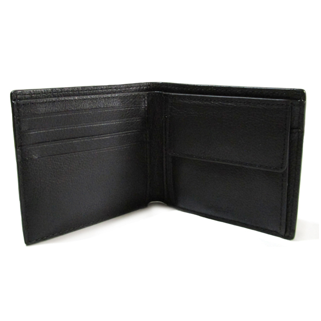 Coach Men Coin Wallet In Sport Calf Leather Black # F75003